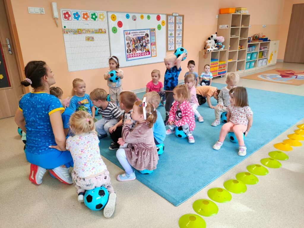 Zabawy na zjęciach sportowych