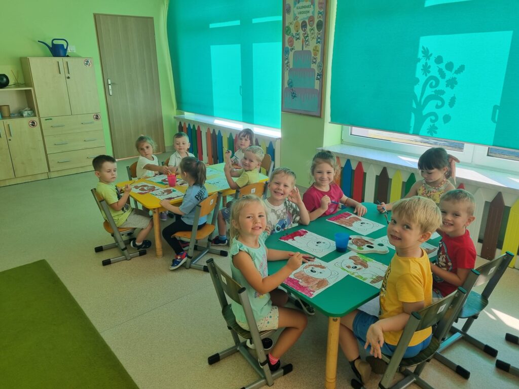 Plastyczne zabawy Niedźwiadków