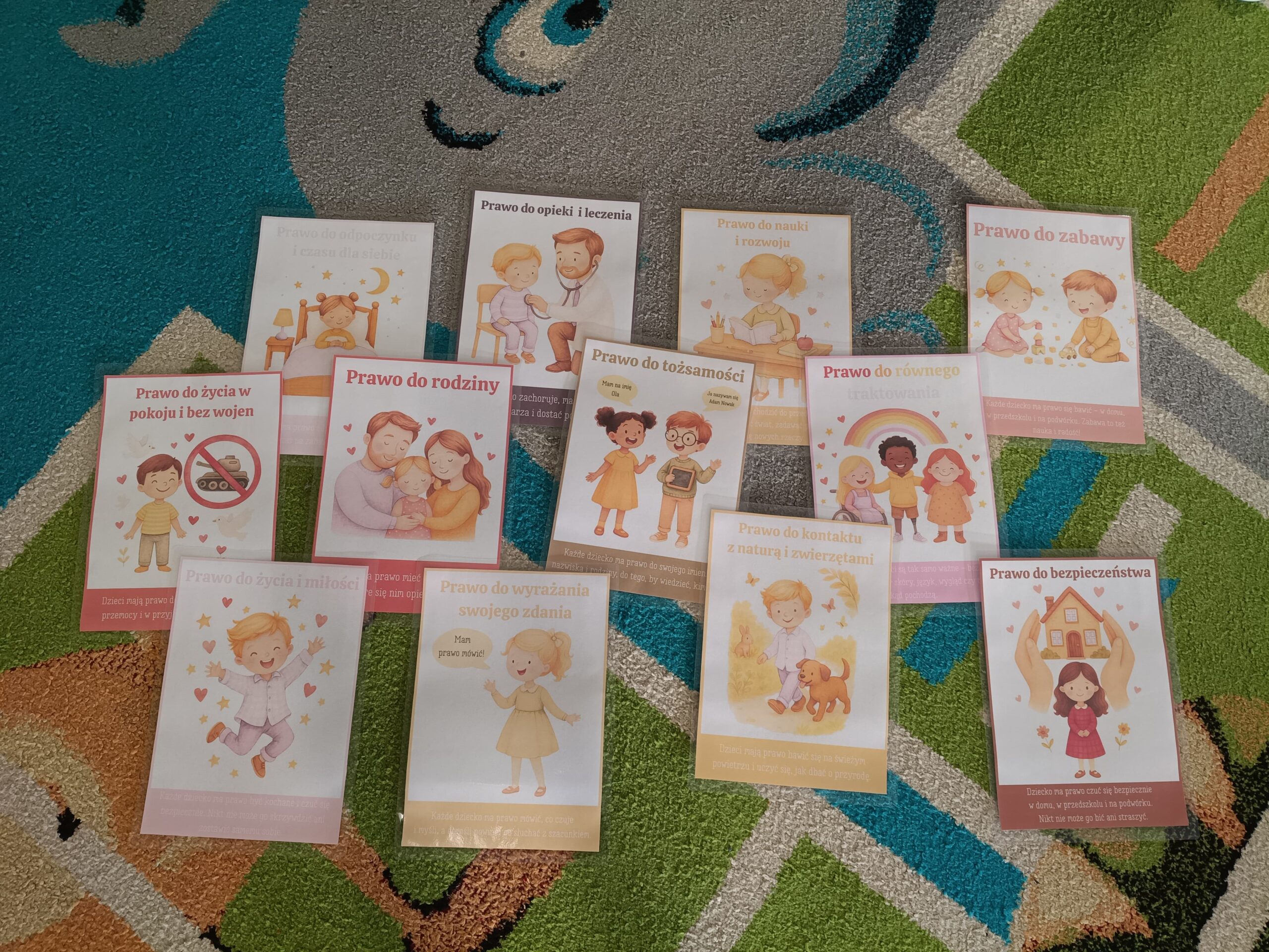 Prawa dziecka w formie obrazkowej