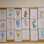 Prace plastyczne z okazji Dnia Kredki