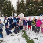 Śnieżne zabawy Słoneczek