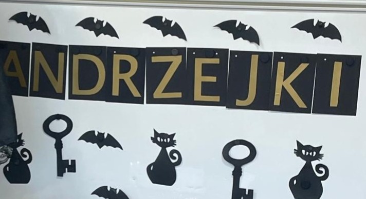 Napis ANDRZEJKI