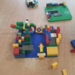 Praca stworzona przy pomocy klocków LEGO