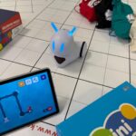 Kodowanie na dywanie, robot Photon, tablet