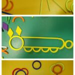 Kreatywne kompozycje dzieci z grupy "Słoneczka" z darami Froebla