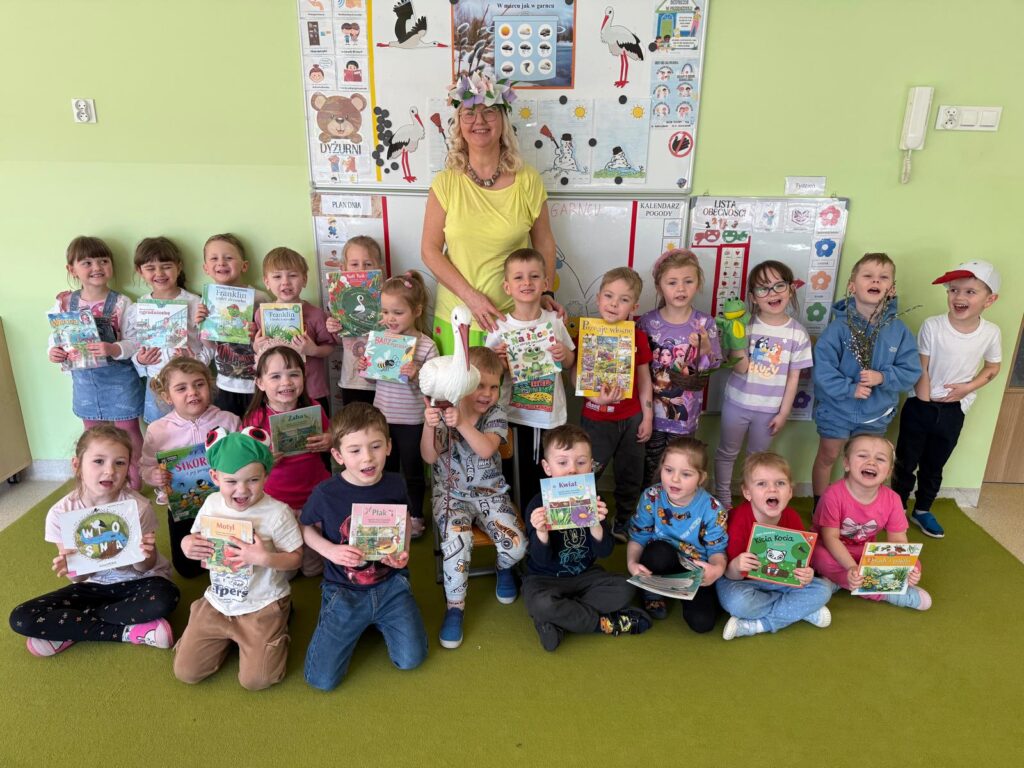 Wiosenne zdjęcie grupowe.