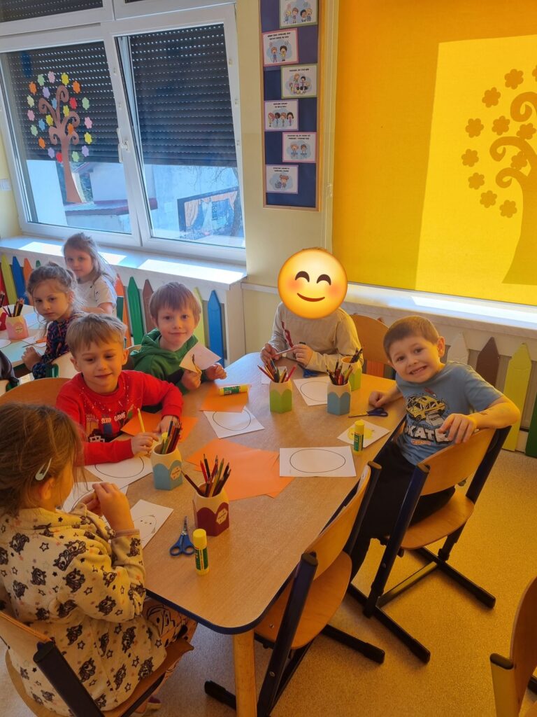 Twórcze działania przedszkolaków.