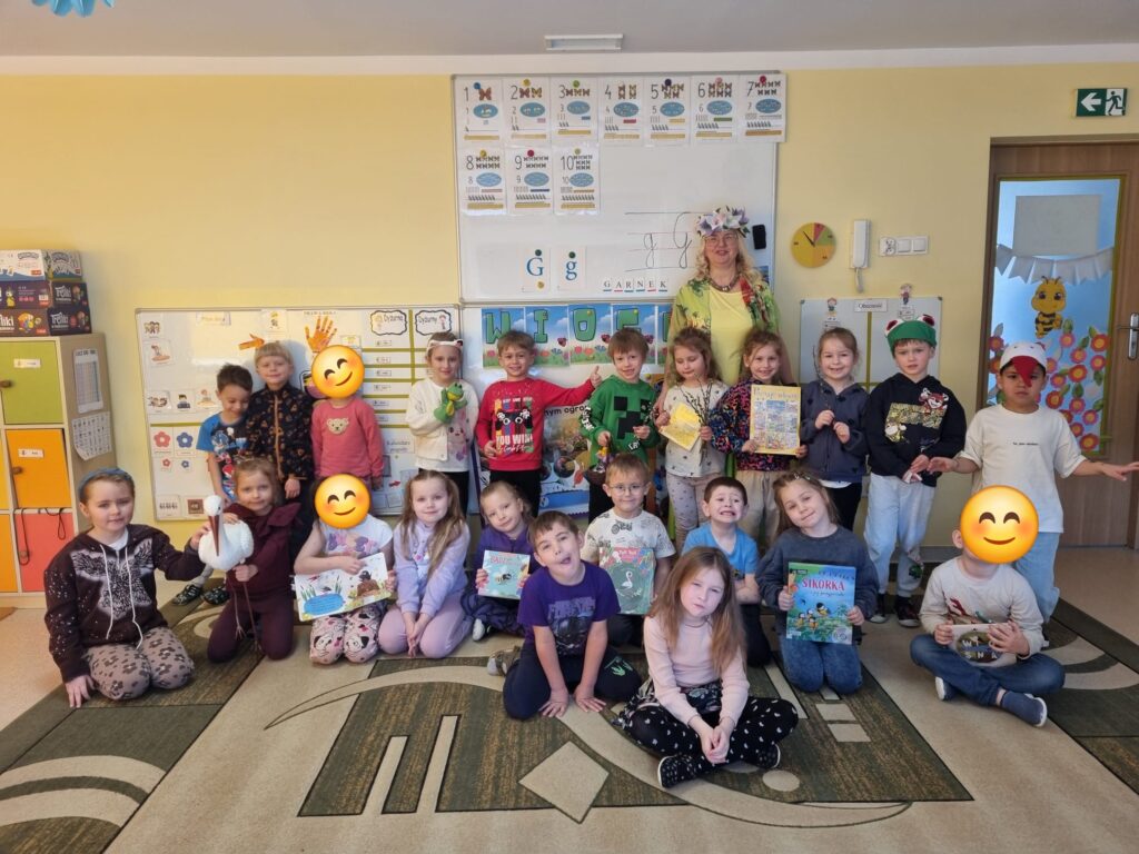 Wiosenne zdjęcie grupowe.