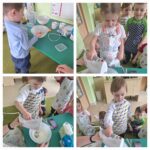 Ciasto na gofry w przygotowaniu-dodawanie kolejnych składników