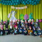 Grupa Krasnoludki przygotowana do szukania zajączka