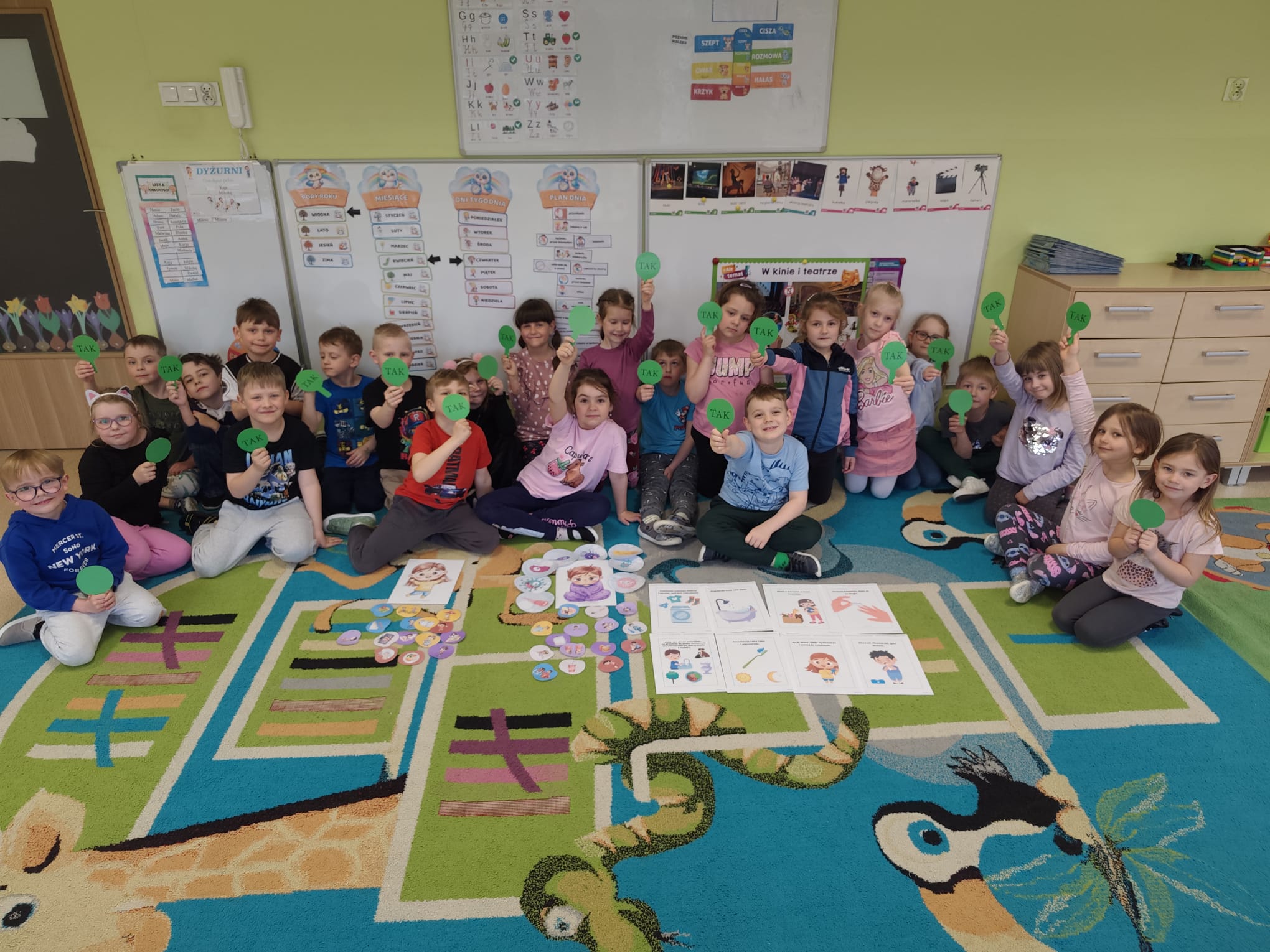 Grupa Madre Sowy uczestniczy w zajęciach z okazji Światowego Dnia Zdrowia