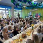 Dzieci aktywnie uczestniczyły w wielkanocnym quizie.