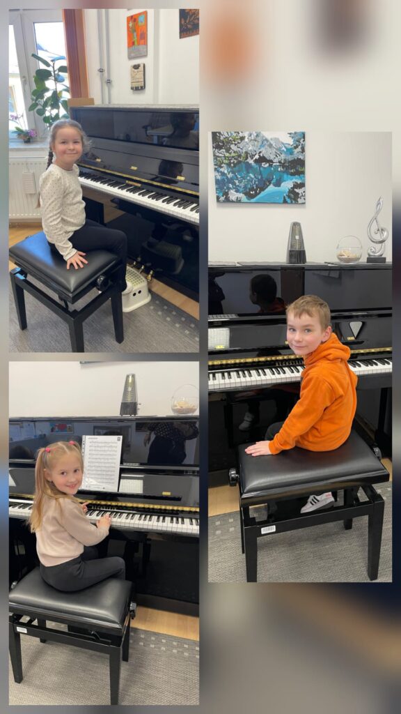 "Pszczółki" grają na instrumentach