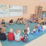 Zajęcia przyrodnicze z P. Małgorzatą w grupie Krasnoludki