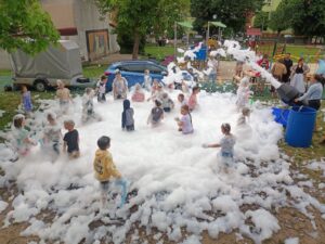 Niespodzianka-piana party