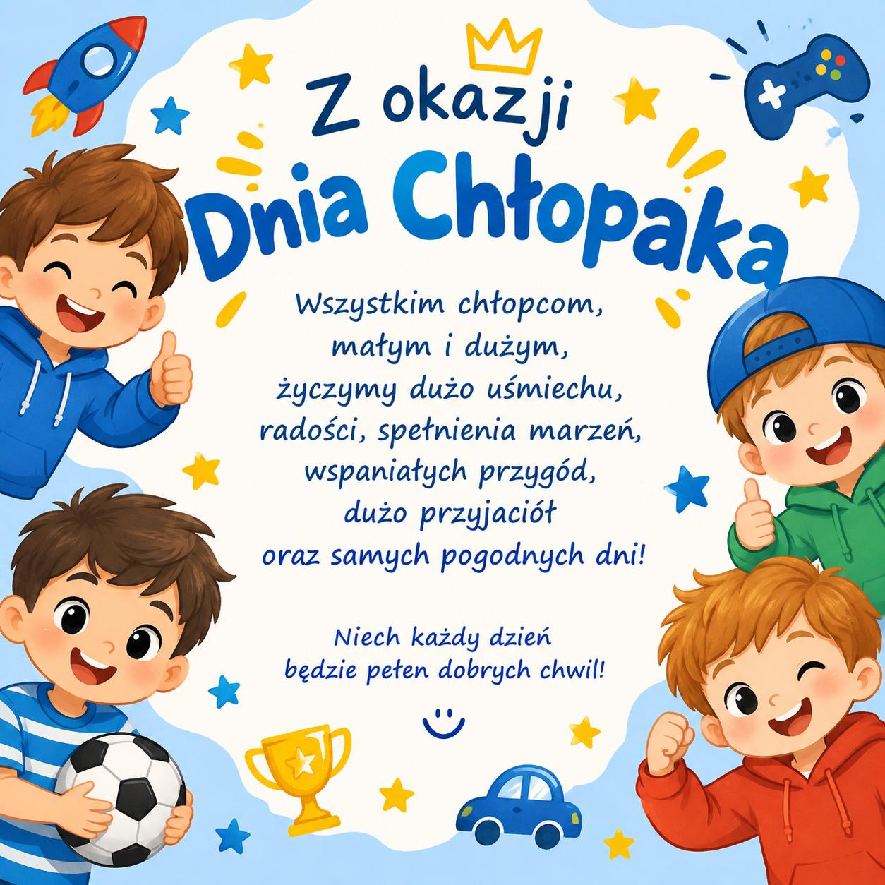 życzenia z okazji Dnia Chłopaka